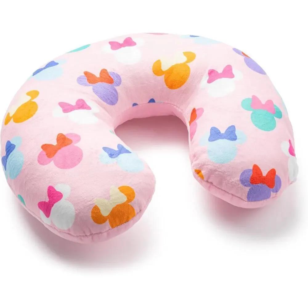 NEW Jay Franco Disney Minnie Mouse Kids Travel Neck Pillow  Ages 3-10 Pink